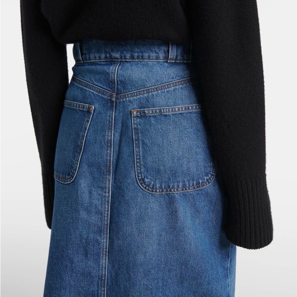 Frame Denim Modern Pocket Midi Skirt - size 27 - Picture 3 of 10